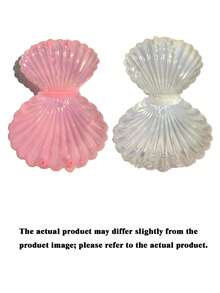 1pc Shell Jewelry Tray, Artistic Decorative Style, Multifunctional Half-Circle Key And Jewelry Storage Rack, Suitable For Entryway/Vanity, Home Decor, Thoughtful Gift For Mother/Friend - Wedding Gift, Jewelry Tray, Essential For Sun Protection Travel - Multicolor - View 9