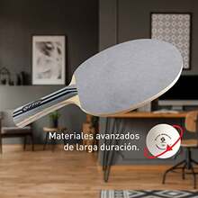 CYPNLARCA Raqueta de Ping Pong Oficial "Pong Club" de Madera y Lija Proporciona una Experiencia de Juego sin Igual certeza en Cada Tiro Tennis Paddle Tenis de Mesa Ping Pong Color Gris Pong ClubFashion - 219613864 - Ver 7
