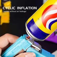 Torch Lighter, Collapsible Cool Design Lighter, Windproof Adjustable Jet Flame Lighter, Refillable Butane, Great Gift For Men And Women, Lighter For Candles, Kitchen, Camping, Barbecues, Valentines Decorations For Home (Fuel Not Included) - Màu đỏ tím - Xem 7