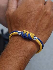 diffone Fashion Handmade Braided 4mm Rope Bracelet Charms Knot Bracelet For Men Armband Jewelry