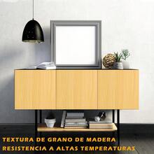 40x300cm Papel Tapiz Autoadhesivo para Pared Papel de Contacto Impermeable con Textura de Madera Cortable Papel Vinilo Pelar y Pegar para Renovación de Muebles de Casa Oficina (Roble, 40*300cm) - Marrón - Ver 11