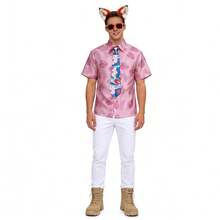Men Cosplay Clothing - Pink - View 6