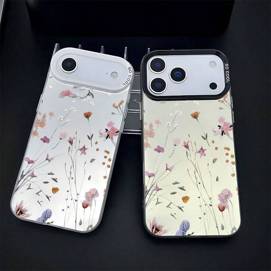 roadside flowers This stylish and comfortable large-hole IMD acrylic phone case is an ideal gift for friends and family. It is compatible with for 17/16/15/14/13/12/11/X/XR/7/8, for OPPO,for , for VIVO, for , for Xiaomi, for Honor, and for models, including Plus, Pro, Max, and SE versions. It's the perfect gift for holidays such as Christmas, Valentine's Day, and New Year. - Negro - Ver 1