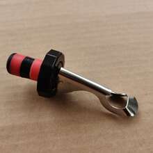 硅胶密封酒塞，防漏酒瓶盖，适用于红酒、香槟、啤酒，手动按压真空酒塞 - 彩色 - 查看 12