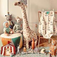 Super Soft Plush Giraffe Doll And Standing 45cm 17.7 Inches - Multicolor - View 5
