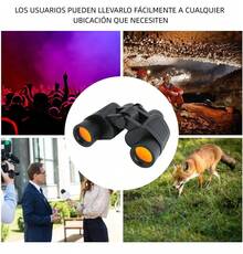 Prismáticos premium: prisma BAK4, 30 % mejor transmisión de luz: para todas las aventuras. - Negro - Ver 2