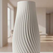 TendenciaFloreros Minimalista Decoracion Elegante Regalo Hogar Depa Blanco BerlínCalidad premium - Blanco mármol - Ver 10