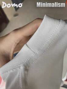 DOMO-KUN Patterned T-Shirt   (220g Cotton T-Shirt) Printed T-Shirt, Graphic Tee, Unisex T-Shirt, Casual And Comfortable, Men's Cotton T-Shirt. Interesting Pattern T-Shirts, Street Life, Home Leisure, Friends Gathering,Graphic Tees Men - 白色 - 查看 4