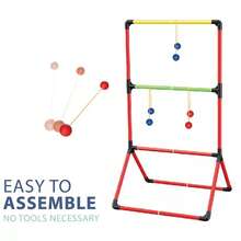 Interactive Kids Basketball Game Set With LED Lights – Indoor Outdoor Portable Hoop For Backyard & Family Fun, Dual Team Play, Easy Assembly – Perfect Christmas Gift, Birthday Party Game & Summer Outdoor Toy For Boys And Girls Ages 3-8 - Multicolor - View 5