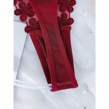 Custom Thong G-Strings With Charms Name Personalized Charm Thong With Any Name Custom Thong Couple Gift Fashionable, Colorful, Funny Unique, Customized Finds Gift, Personalized Gifts For Women, Lingerie, Winter Fashion, Panties, Underwear, Thongs Ideal Gifts For Her Family, Friends, For Winter, For Fall/Autumn, For Holiday, Rave,Chic Autumn,Enchanted Romance Gown,Bridallingerie - 勃根地-1 - 查看 4