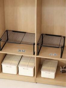 Tủ quần áo có thể mở rộng, nhiều tầng chứa đồ với kệ, giá để giày kéo ra, tủ đựng sách, tủ đựng đồ nhà bếp, tủ đựng đồ phòng tắm, dụng cụ sắp xếp không gian, tiết kiệm diện tích, phù hợp cho tủ quần áo, ký túc xá và nhà ở, món quà lý tưởng cho Halloween và Giáng sinh. - Nhiều màu - Xem 5