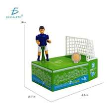 Ele-Gate Hogar Alcancía Electrónica De Cancha Futbol Jugador Monedas JUG-30 Resistente Alta Calidad Ahorro Divertido Regalo Perfecto - Multicolor - Ver 7