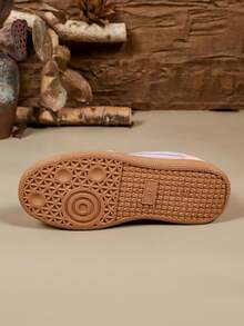 Women's Casual Flat Sports Shoes, Flat Sneakers - Pink - View 7