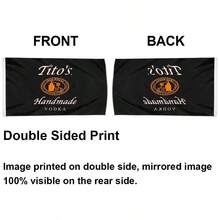 Tito Handmade Vodka Flag Banner 3x5Feet Garden House Flag Banner Decor - như hình ảnh - Xem 4