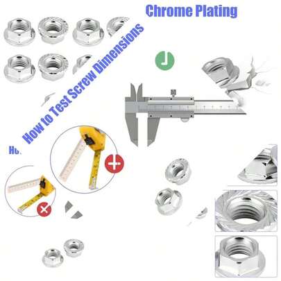 Metric Fine Thread Pitch Hexagonal Flange Nuts Serrated Flange Hex Lock Nuts With Pad For General Fastening Applications