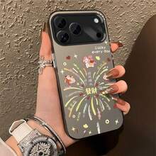 Basic Phone Cases - Silver Case Black and White - Black - LOHYJU Happy New Year 2026 - View 3