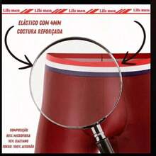 Set Of 10 Men's Boxer Briefs In Plain Microfiber. - 彩色 - 查看 10