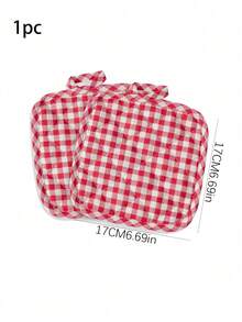 Heat-Resistant And Heat-Insulating Kitchen Pot Rack Mat, Square Heat-Insulating Placemat, Thickened Grid Heat-Resistant And Heat-Insulating Mat, Suitable For Placemats, Coasters, Restaurants, Kitchens, Cooking And Baking. - Multicolor - View 9