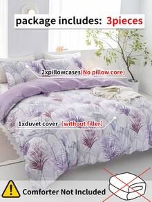 Bộ 3 món ga trải giường họa tiết hoa, được làm từ chất liệu microfiber cao cấp siêu mềm mại và thoáng khí, phù hợp cho mọi mùa, có thể giặt máy, không phai màu, không xù lông, chống co rút, chống nhăn, trang trí phòng ngủ theo phong cách Boho/Farmhouse/Modern Minimalist thời trang, dễ bảo quản, phù hợp với giường cỡ Twin/Full/Queen/King, lý tưởng cho gia đình, ký túc xá, căn hộ, khách sạn, nhà nghỉ cho thuê và làm quà tặng. - Nhiều màu - Xem 9