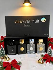 Pack EXCLUSIVO 4 Perfumes Night Club perfumes de hombre| Aroma Irresistible: Bergamota Fresca + Rosa Dulce + Vainilla Seductora  perfume mujer | REGALO PERFECTO para Día de Reyes, Día del Amor, Día de las Madres, Navidad y Día de los Muertos (México) | ¡Oferta Limitada! - Múltiples aromas - Ver 1