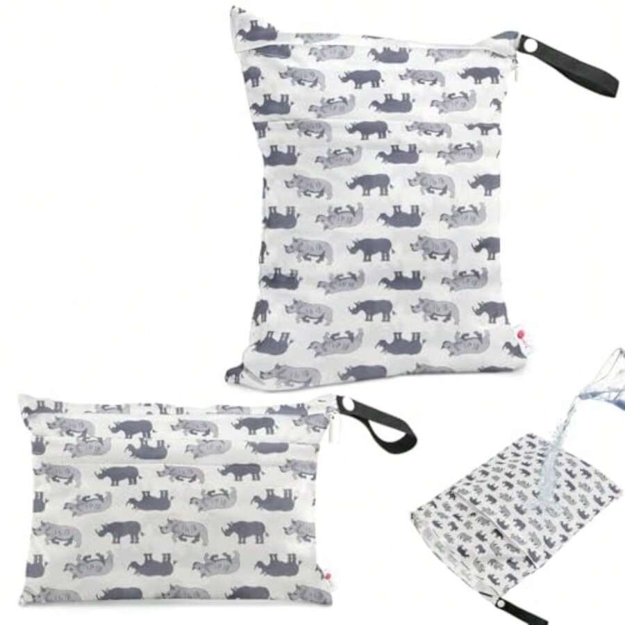 CYPN2 Bolsa Impermeable para Ropa MojadaBolsas Húmedas Secas para Pañales de Tela Bolsa Organizador Natacion Reutilizables y Lavables para Ropa Sucia ViajesFashion - 222635549 - Ver 1