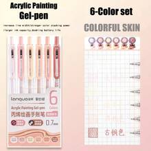 Bộ bút gel acrylic 90 màu Languo - Bút vẽ nghệ thuật nhiều lớp chuyên nghiệp, phù hợp cho học sinh, đầu bút mảnh 0.7mm, bút vẽ DIY trên thủy tinh/giấy/gỗ/giấy đen/cốc/nhựa, lý tưởng cho việc ghi chú và thủ công. - Nhiều màu - Xem 28