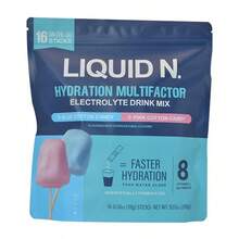 Liquid I.V. Hydration Multiplier - Cotton Candy - Hydration Powder Packets | Electrolyte Powder Drink Mix | Convenient Single-Serving Sticks | 8 Vitamins & Nutrients | 1 Pack (16 Servings) - 2 chai - Xem 7