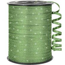 500 Yards Sparkle Green Curling Ribbon For Gift Wrapping, 1/5 Inch Wide Balloon Ribbon String For Florist Flower, Crafts, Wreaths, Bows MaFKing, Birthday Party, Wedding - ShinyGreen - View 2