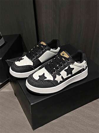 2026新款夏秋季休闲增高运动鞋，男女通用韩版时尚高端星空设计鞋