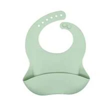 Silicone Baby Bibs, Waterproof And Stain-Resistant Infant Feeding Smock - Multicolor - View 12