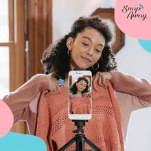 Handy-Stativ, fünffach höhenverstellbar, 360° drehbar, schwarz - 1 Stück - Übersicht 3