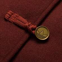 Adidas 女士 NY JKT W 夹克，修身剪裁，轻盈舒适，经典复古，精致优雅，舒适时尚，简约百搭，适合日常、运动、商务、休闲穿着，KR5069 - 狐狸棕色 - 查看 6