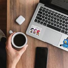 61张热门女团贴纸，偶像电影涂鸦防水笔记本贴纸，韩流超火爆贴纸配件 - 彩色 - 查看 7