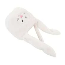 Easter Bunny Basket Plush Long Ears Animated White Bag - Multicolor - View 7