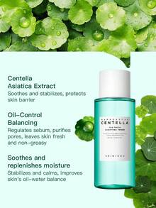 SKIN1004 1瓶210毫升马达加斯加积雪草和茶树控油舒缓爽肤水，适合易长痘肌肤，具有控油和净肤功效 - 積雪草茶樹控油爽膚水 210ml - 查看 3