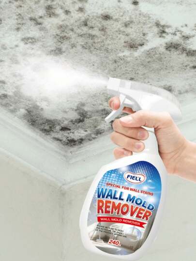 墙面清洁剂，适用于清洁墙面和去除霉菌，不损伤表面。日常家用浴室清洁剂，适用于去除墙壁、瓷砖缝隙、水槽、马桶和浴室的霉菌。馈赠亲友的佳品，尤其适合节日、情人节或开学季。（新旧版本随机发货）