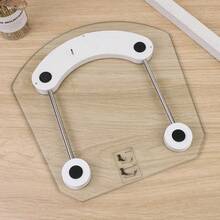 Báscula para el hogar transparente de alta precisión y con forma de abanico. - transparente - Ver 2