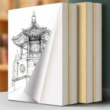 Sổ tay giấy Kraft trắng trơn, sổ phác thảo tối giản dày dặn & tập giấy trắng trơn | Sổ nhật ký nghệ thuật đa năng để vẽ & phác thảo, sổ tay học sinh & sổ lưu niệm tự làm | Bìa, giấy không chứa axit, lý tưởng để ghi chú, viết nhật ký & các dự án nghệ thuật sáng tạo - Nhiều màu - Xem 2
