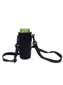 1个可调节绑带保温水壶套，防汗，易清洗，适合日常补水，可用作水壶套，也适用于旅行、露营、徒步、钓鱼和其他户外活动，是理想的返校用品。 - 彩色 - 查看 6