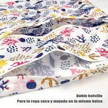 CYPN2 Bolsa Impermeable para Ropa MojadaBolsas Húmedas Secas para Pañales de Tela Bolsa Organizador Natacion Reutilizables y Lavables para Ropa Sucia ViajesFashion - 222635795 - Ver 3