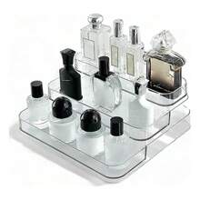 TendenciaOrganizador Cosméticos Perfumes Maquillaje AcrílicoCalidad premium - Transparente - Ver 5