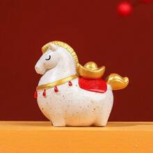 1个可爱卡通财运摆件，办公桌装饰，风水摆件，寓意吉祥，新年礼物，送给同事、男女朋友（管道、机械、办公桌配件）房间装饰家居摆件家居微缩物件 - 彩色 - 查看 18