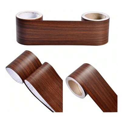 TendenciaGrano De Madera Zoclo De Vinilico Con 4 Colores,30 MetrosCalidad premium