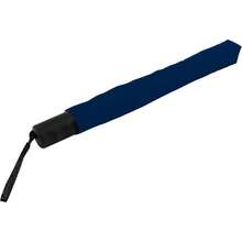 - Paraguas plegable de 42 pulgadas, diseo de arco jaspeado, eje de metal resistente, Negro - Talla nica, - Azul Marino - Ver 4