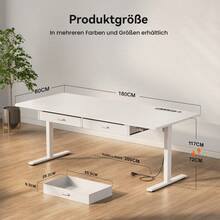 HLONONE Home Office Desks - trắng - Xem 9