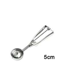 1/3pcs Stainless Steel Ice Cream Scoop, Ice Cream Spade, Ice Cream Digging Spoon, Kitchen Tool, Ice Cream Scoop, Ice Cream Spade, Fruit Digging Spoon, Dessert Spoon - Multicolor - View 13