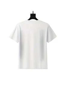 Anime Manga Abstract Graphic Drawing Illustration Face Anime T-Shirt - 黑色 - 查看 3