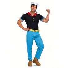 Men Cosplay Clothing - 藍色 - 查看 4