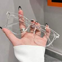 1/2pcs Unisex Fashion Glasses, Casual Daily Wear Glasses, Simple Glasses For School And Commuting