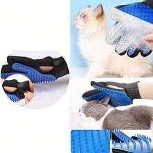 8pcs Pet Grooming & Cleaning Kit, Suitable For Cats & Dogs: Includes Deshedding Brush, Grooming Gloves, Flea Comb, Dog Bathing Brush, Pet Nail Clippers, Dog Toothbrush. Easily Remove Pet Hair, Provide Gentle Care. Essential Tools For Small, Medium And Large Pets - Multicolor - View 4